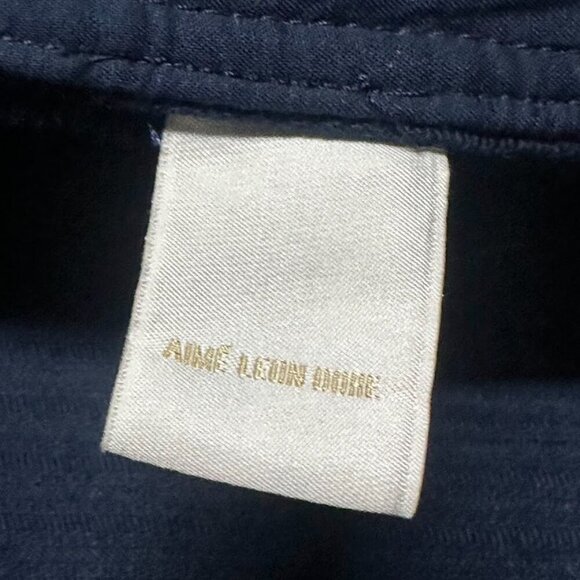 Aime Leon Dore Navy Blue Ribbed Cotton Corduroy Overshirt Shacket Jacket Size S - Picture 10 of 11